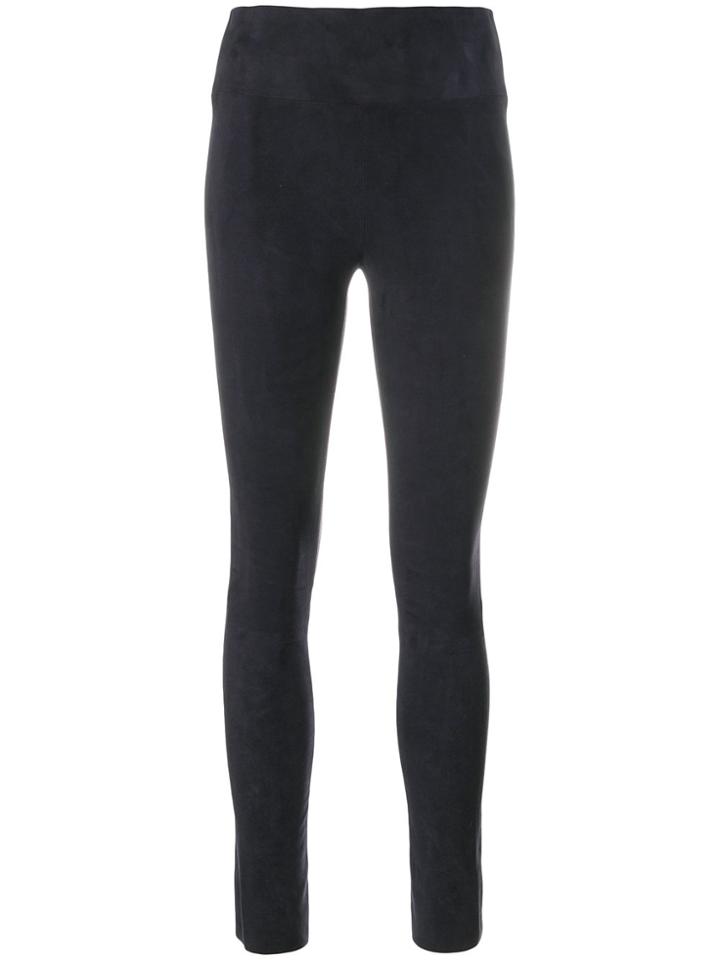 Sprwmn High Waist Leggings - Blue
