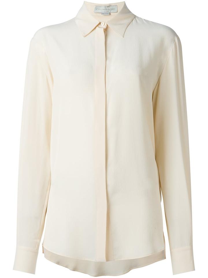 Stella Mccartney 'odette' Shirt, Women's, Size: 42, Nude/neutrals, Silk
