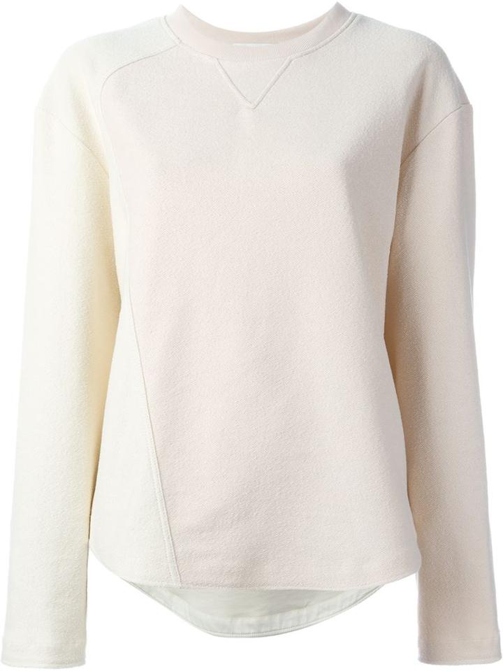 Cédric Charlier Panelled Sweatshirt