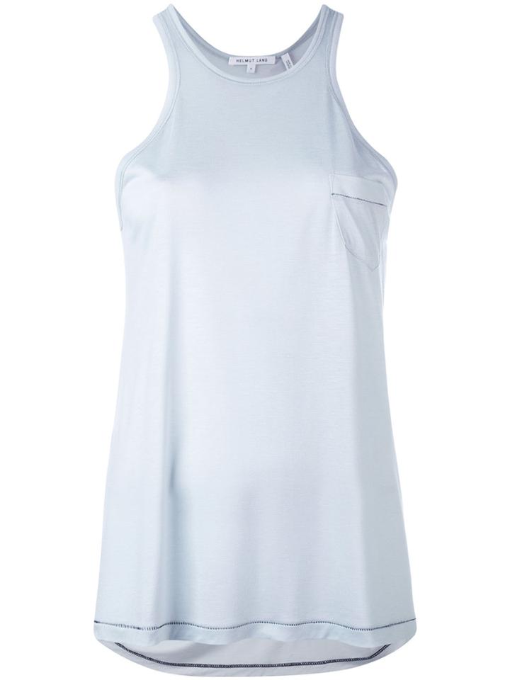 Helmut Lang Racer Tank Top - Blue