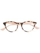 Dita Eyewear Cat Eye Topos Glasses - Brown