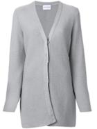 Ursula Conzen Long Front Button Cardigan - Grey