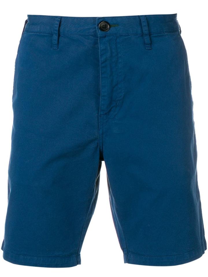 Ps By Paul Smith Straight-leg Shorts - Blue