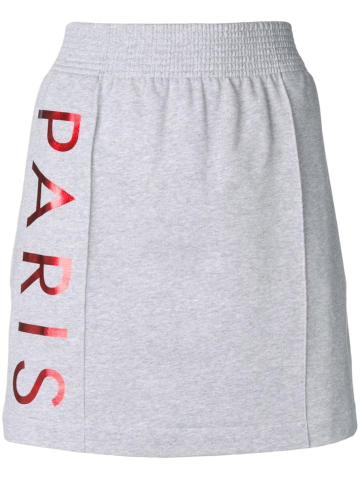 Kenzo Kenzo - Woman - Sweatskirt Logo - Grey