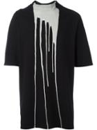 Rick Owens Drkshdw Drip Effect Oversized T-shirt