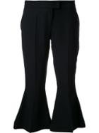 Elaidi Cropped Trousers, Women's, Size: 44, Black, Polyester