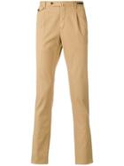 Pt01 Classic Fitted Trousers - Neutrals