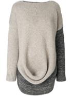 Pringle Of Scotland Drape Front Jumper - Unavailable