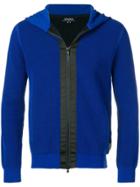 Woolrich Knit Zipped Hoodie - Blue