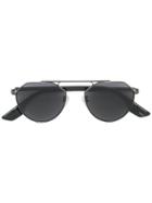 Mcq Alexander Mcqueen Aviator Sunglasses - Black