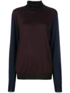 Hermès Vintage Turtleneck Blouse - Brown