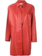 Desa 1972 Buttoned Up Coat - Red