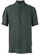 Transit Short Sleeve Shirt, Men's, Size: Medium, Grey, Linen/flax