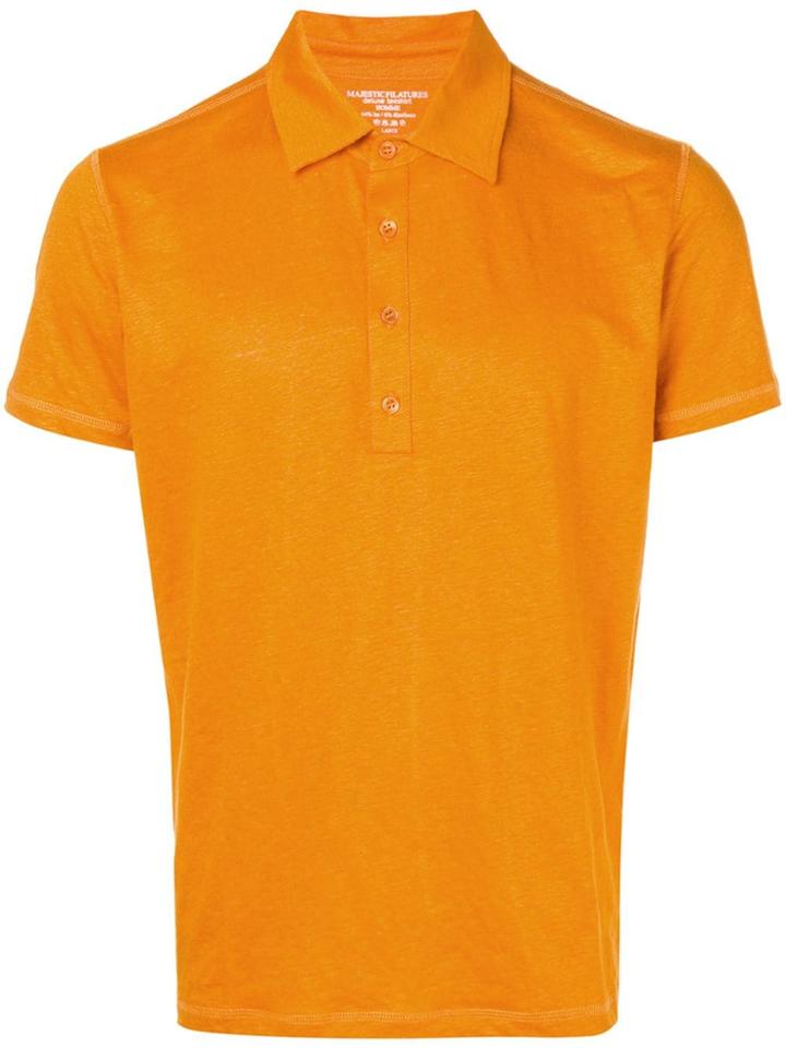 Majestic Filatures Polo Shirt - Orange