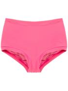 Martha Medeiros Hot Pants Bikini Set - Pink & Purple