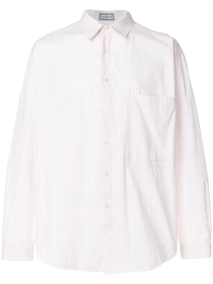 Versace Vintage Striped Shirt - White
