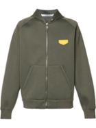 Givenchy Logo Plaque Hoodie, Men's, Size: Medium, Green, Viscose