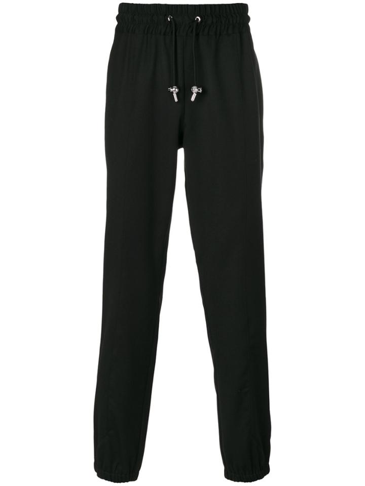 Versus Straight Trousers - Black