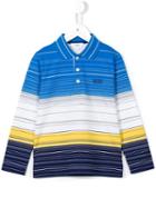 Boss Kids Striped Polo Shirt, Boy's, Size: 10 Yrs, Blue