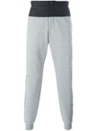 Alexander Mcqueen Side Stripe Track Pants, Men's, Size: Small, Grey, Cotton/viscose/polyamide