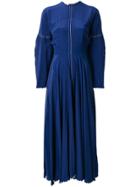 Natasha Zinko Stitch Detail Dress - Blue