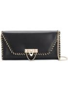 Valentino Valentino Garavani Chain Clutch Bag - Black