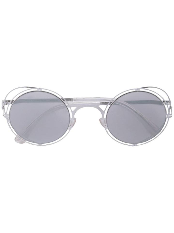 Mykita Round Frame Sunglasses - Silver