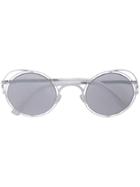 Mykita Round Frame Sunglasses - Silver