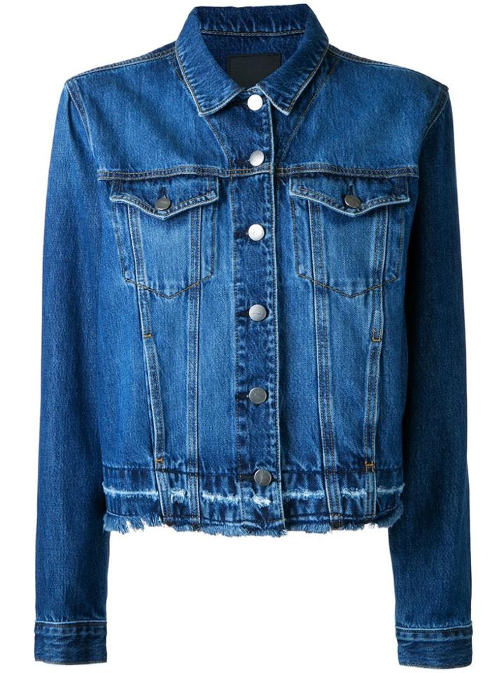 Nobody Denim Fleur Jacket Let Down - Blue