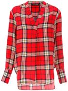 Reinaldo Lourenço Check Print Shirt - Red