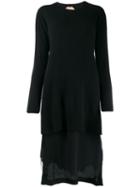 Nº21 Knitted Jumper Dress - Black