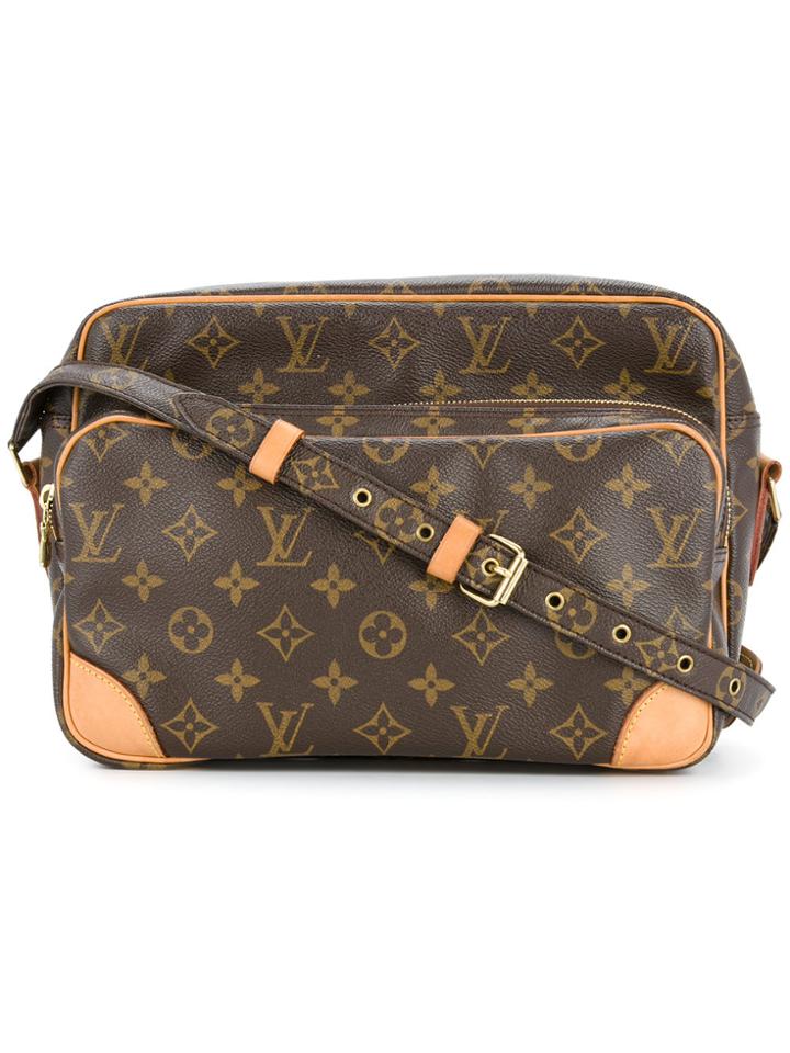 Louis Vuitton Vintage Nile Monogram Shoulder Bag - Brown