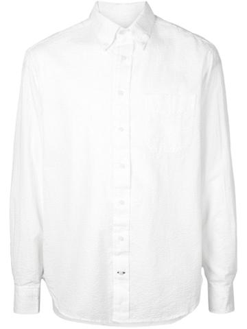 Gitman Pre-owned Seersucker Shirt - White