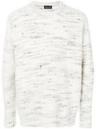 Roberto Collina Classic Knitted Sweater - White