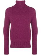 Ami Alexandre Mattiussi Turtle Neck Sweater - Pink