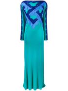 Emilio Pucci Lace-embellished Gown - Green