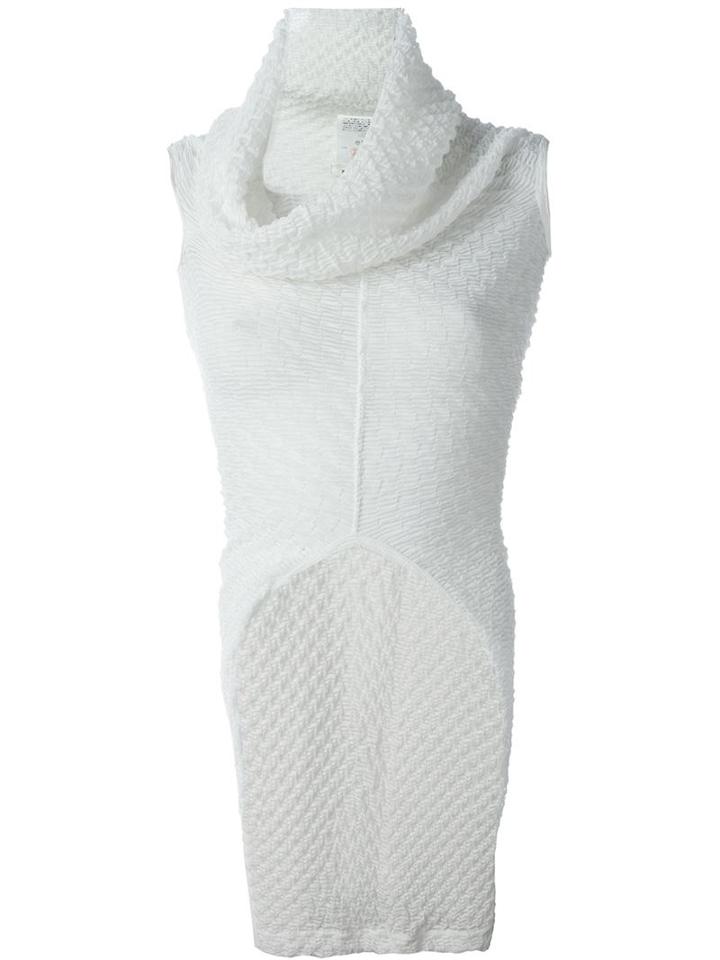 Junya Watanabe Comme Des Garçons Cowl Neck Knit Top