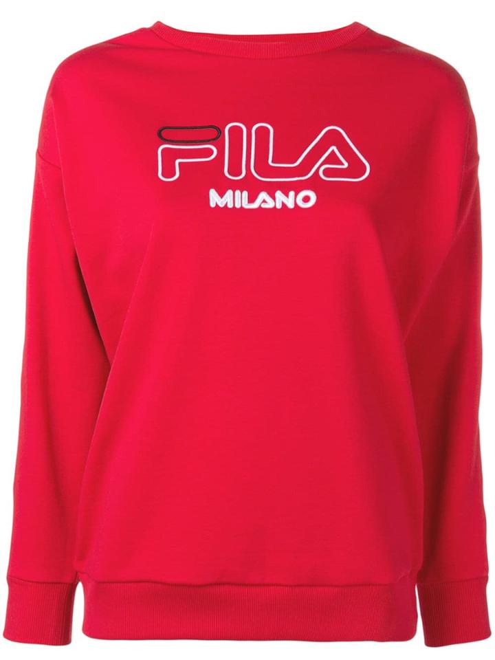 Fila Classic Jersey Sweater - Red