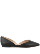 Sam Edelman Pointed Ballerina Shoes - Black