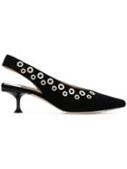 Sergio Rossi Sr Milano Slingbacks - Black