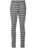 Victoria Beckham Checked Trousers - Black