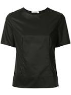 Jil Sander Fitted Poplin T-shirt - Black
