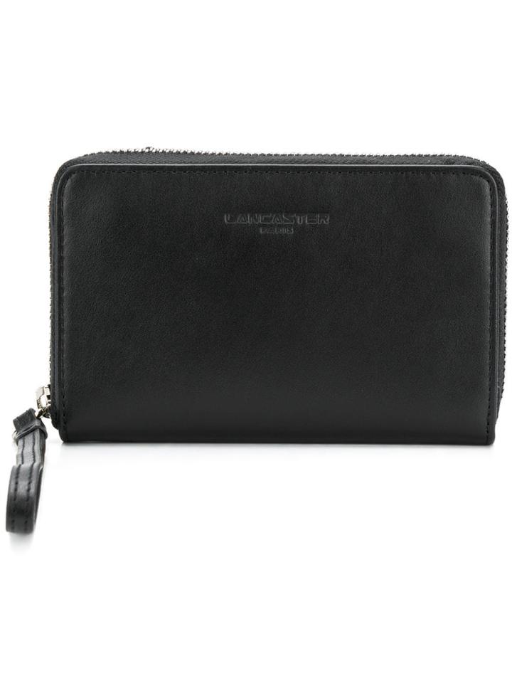 Lancaster Small Continental Wallet - Black