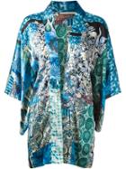 Ermanno Gallamini Floral Print Kimono Top