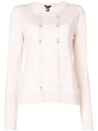 Cavalli Class Hoops Embellished Jumper - Pink