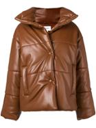Nanushka Puffer Jacket - Brown