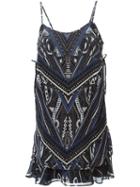 Diesel Black Gold Printed Cami Dress
