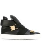 Giuseppe Zanotti Design Buckle Detail Hi-top Sneakers