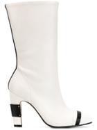 Stuart Weitzman Porter Boots - White