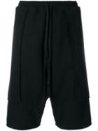 Alchemy Loose-fit Drawstring Shorts - Black